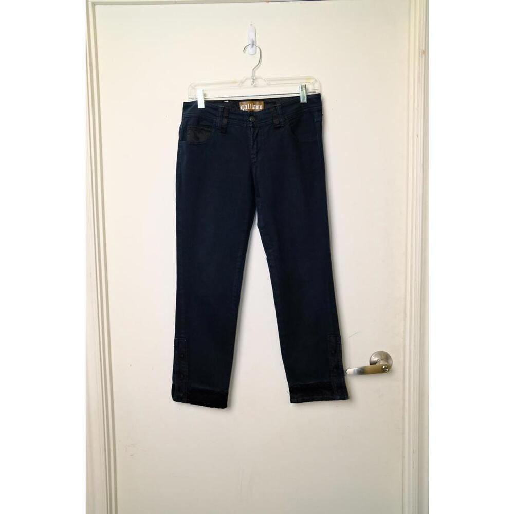 00's John Galliano Constructed Straight-Leg-Pant